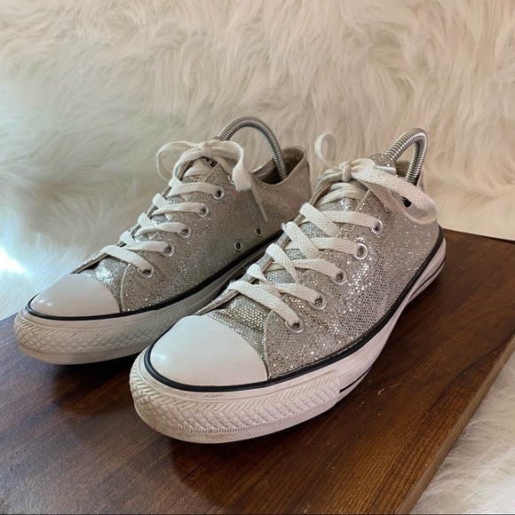 Converse All Star Shoes Mens‎ Size 7 Lace Up Sneakers Women’s Size 9 - Picture 8 of 9